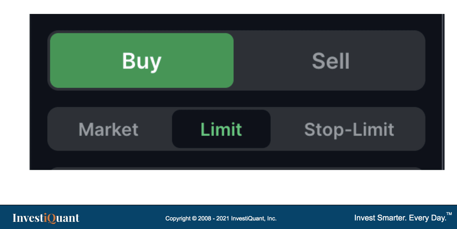 Limit Orders